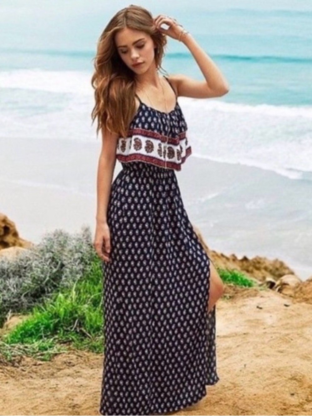 American Eagle Maxi Dress Medium
